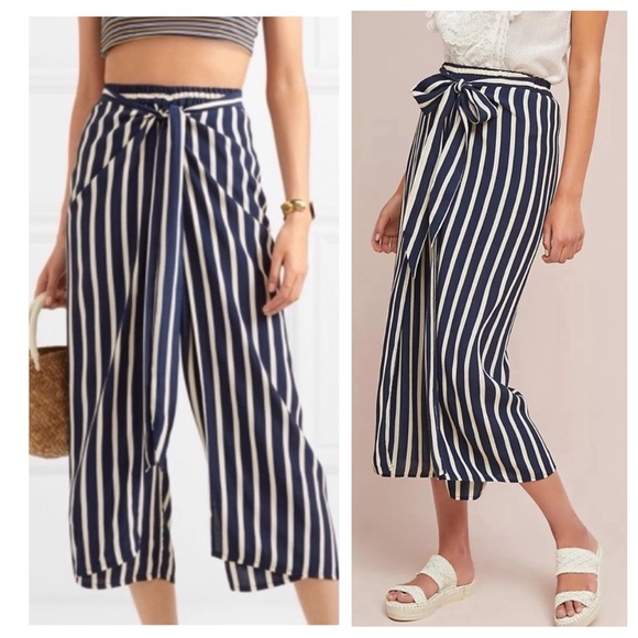 Faithfull the Brand Sand Island Wide-Leg Wrap Pants 6 - Picture 2 of 12